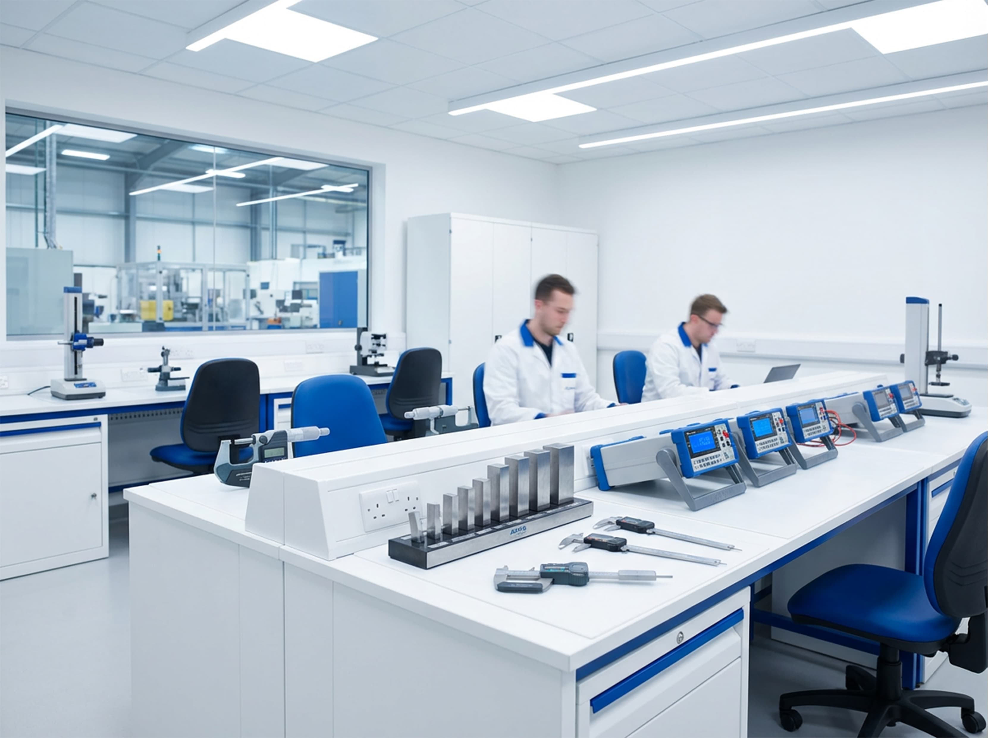 Technician working inside DMA LABS facility